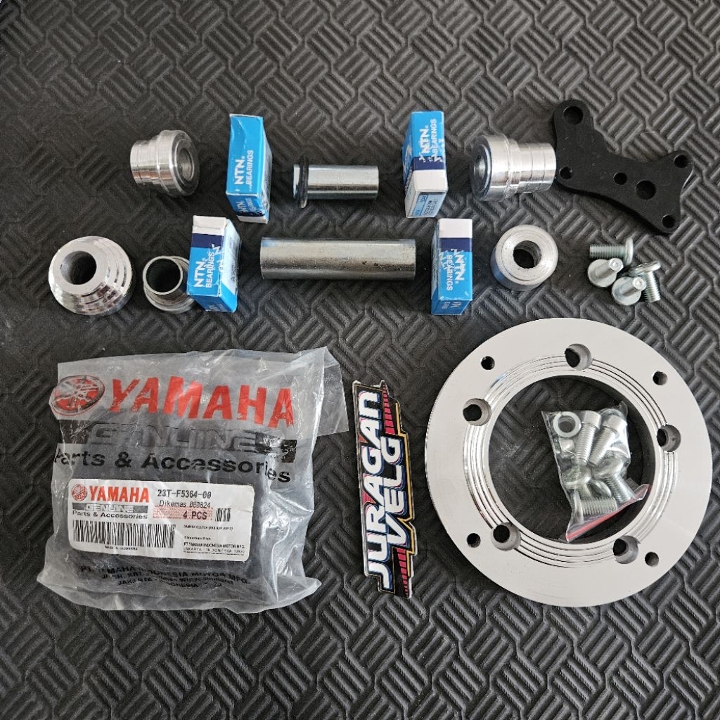 busing bos bosing bearing braket custom buat bahan pnp velk rcb brt enkei vrossi ke cbr cb150 crf so