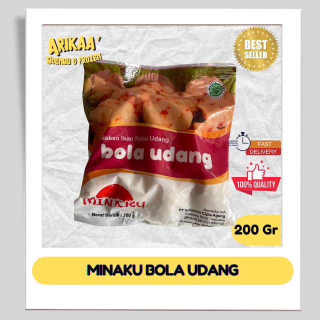 

Minaku Bola Udang 200gr Steam / Goreng