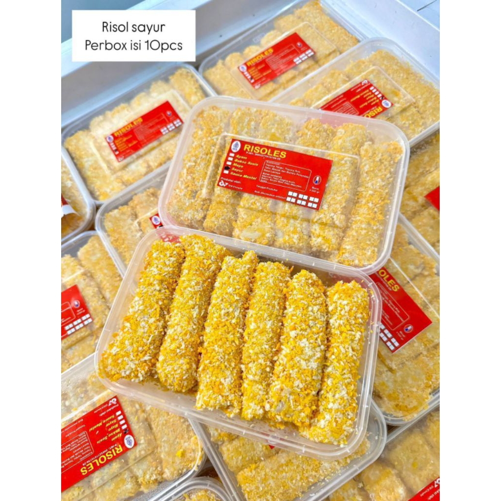 

Risoles Sayur 500Gr/Risol Isi