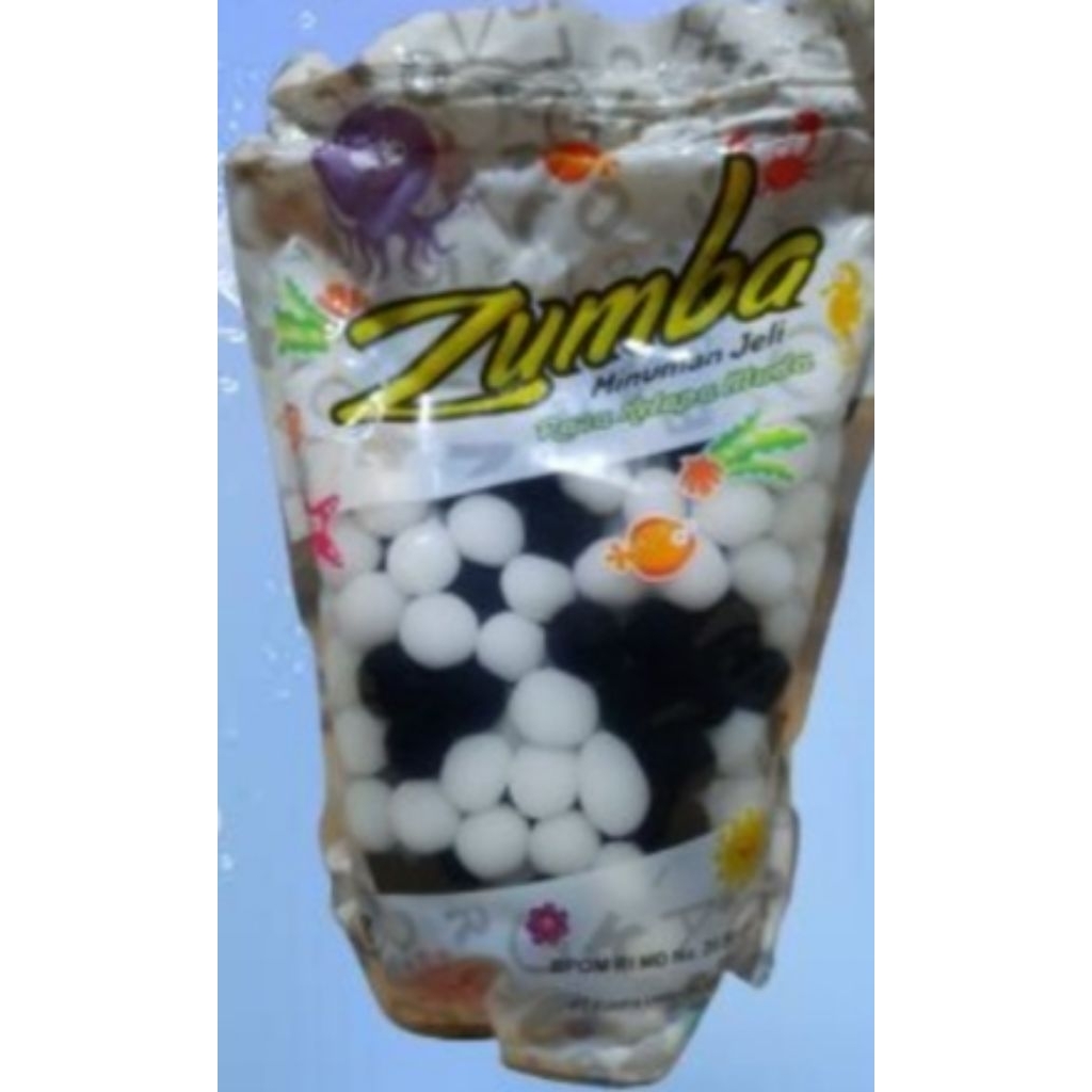 

jeli kosena zumba mega hitam putih ( mutiara hitam putih) kidz 500 gr