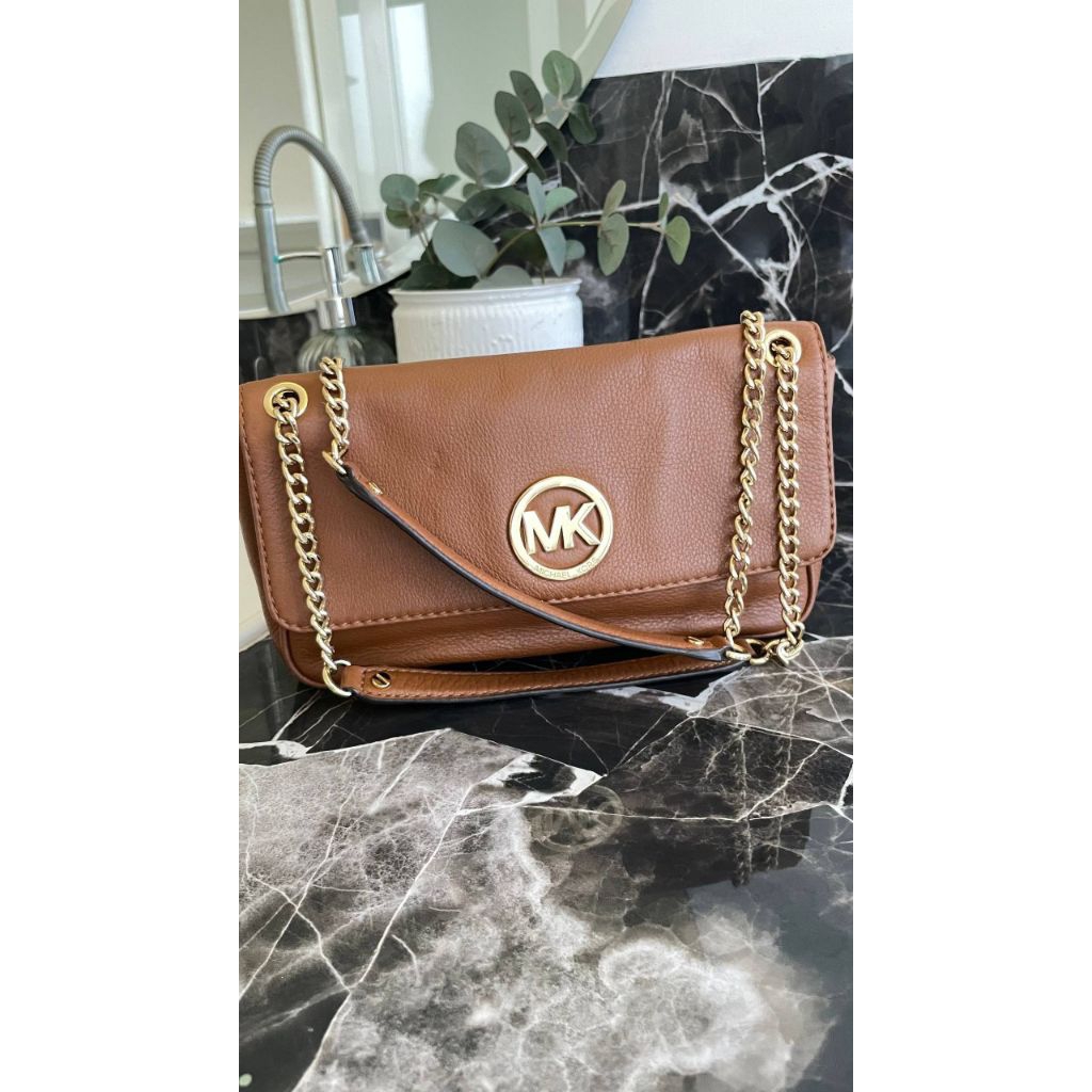 preloved Tas MK/Michael Kors/Tas kulit asli ORIGINAL