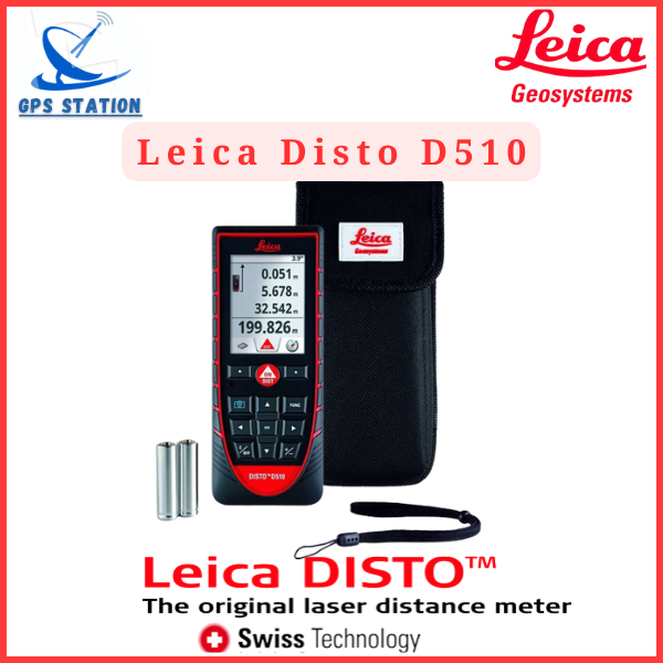 Leica Disto D510 Laser Distance Meter Garansi Resmi
