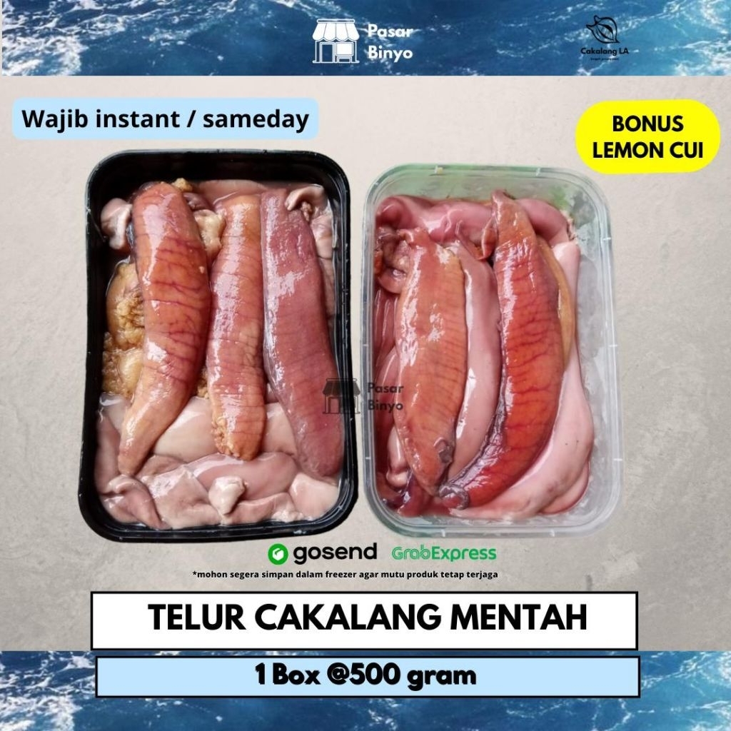 

Telur Cakalang Mentah
