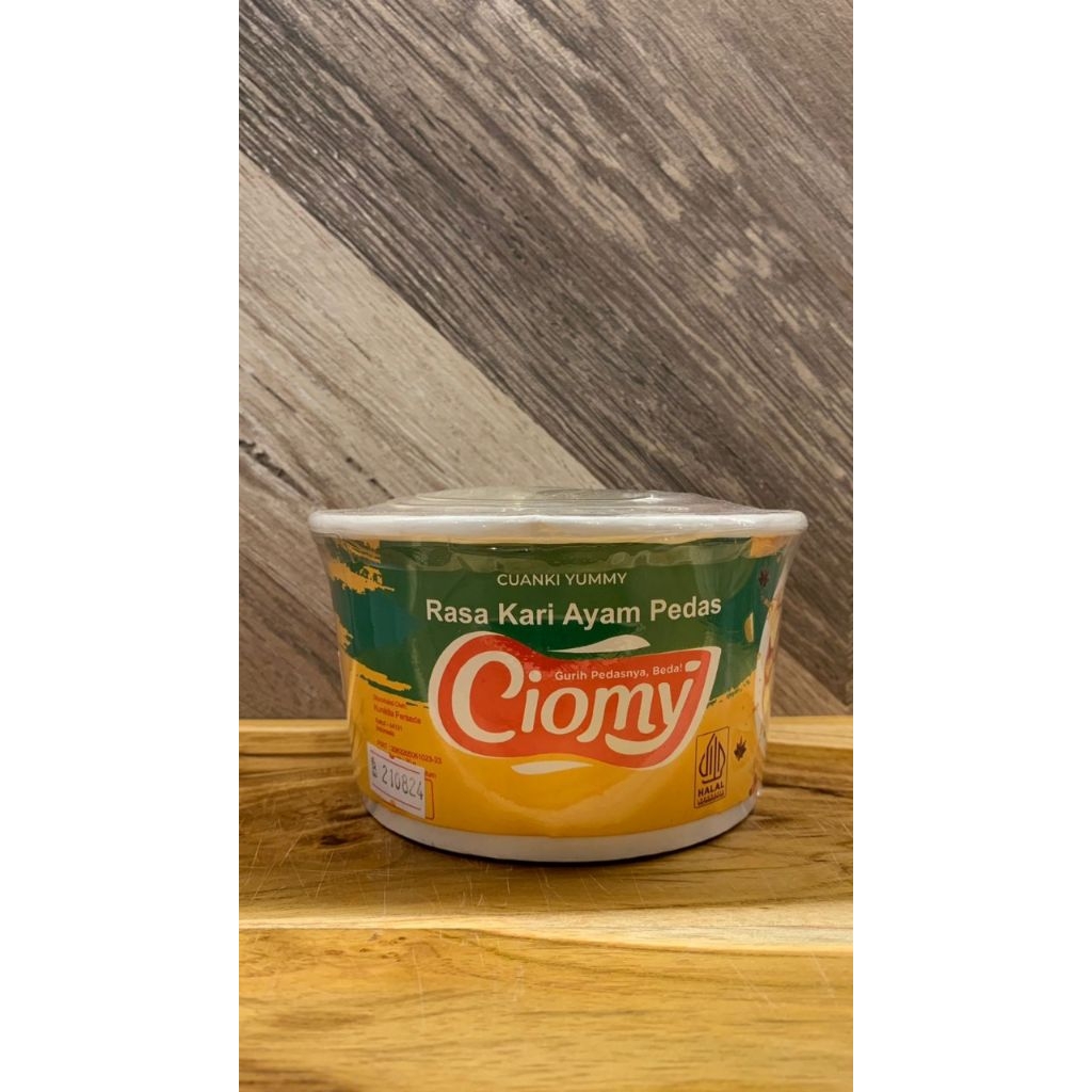 

CIOMY cup rasa KARI AYAM PEDAS