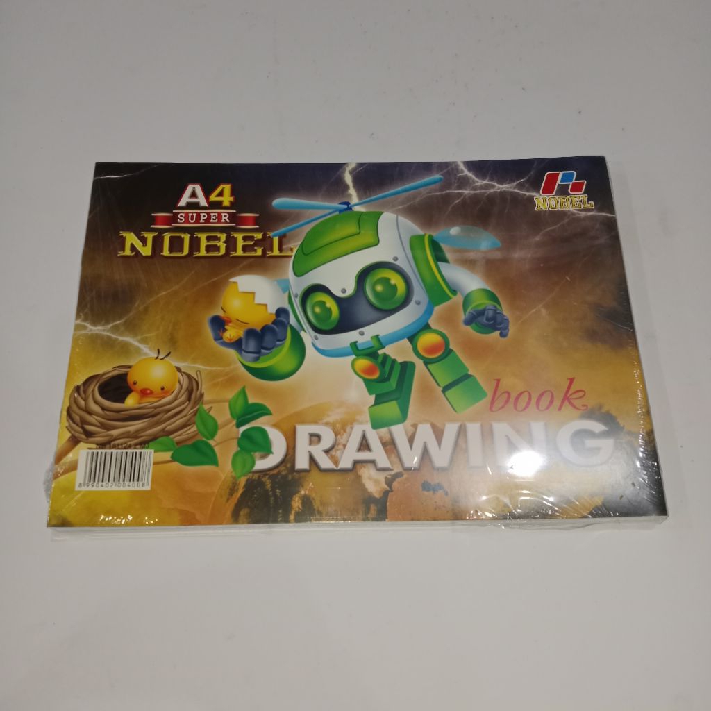 

Buku Gambar NOBEL A4 ( 1 pak - isi 10 pcs )