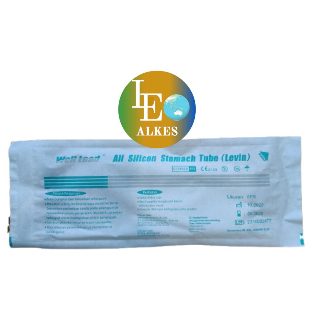 Wellead Silicon Stomach 16 8 10 12 14 18 NGT Silikon Anak Dewasa