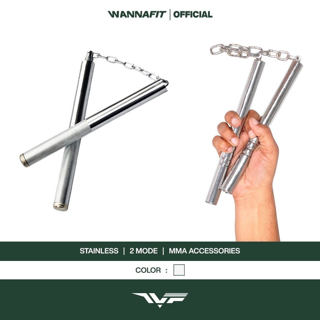 WANNAFIT Nunchaku / Double Stick | Alat Olahraga / Nunchaku