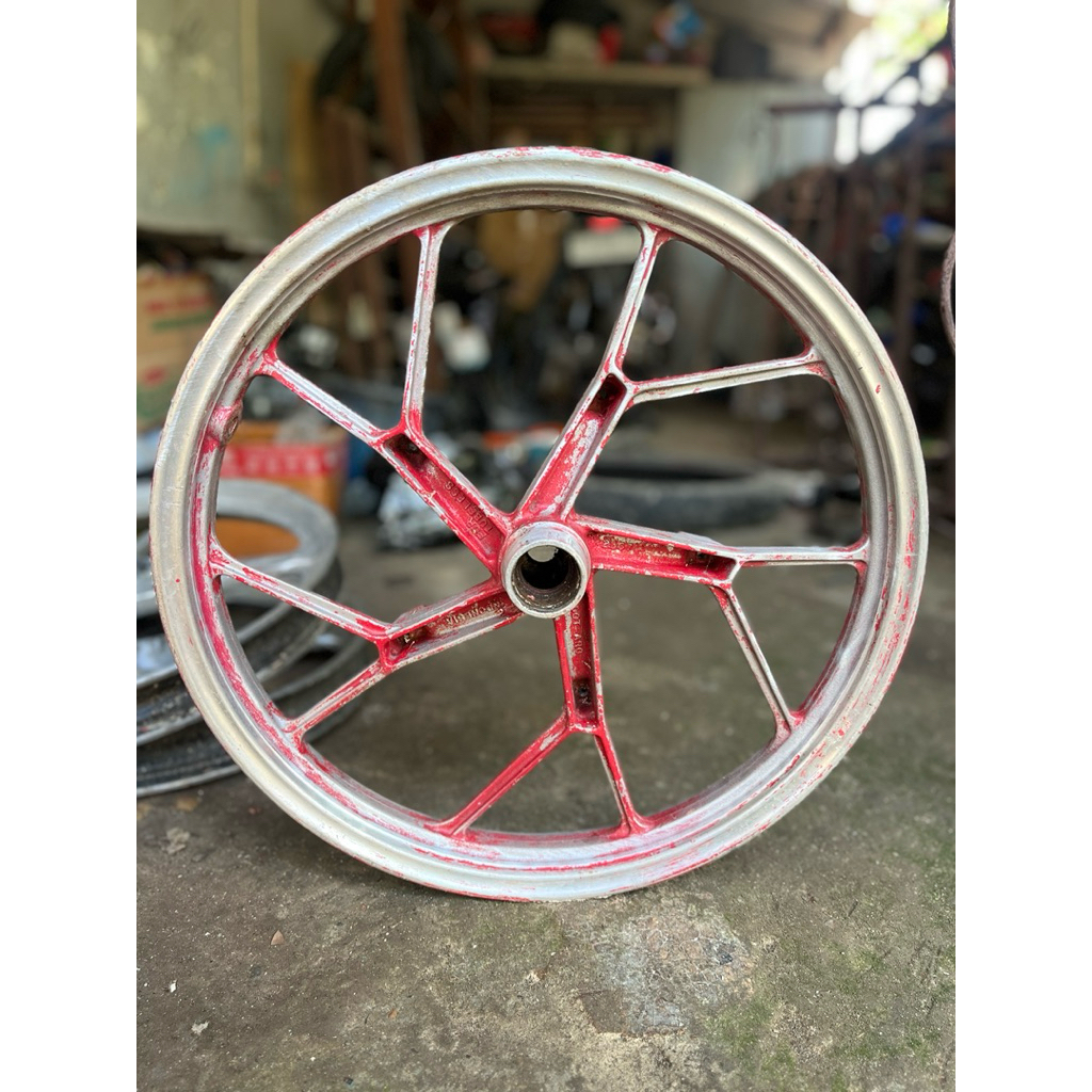 velg satria fu fi original copotan