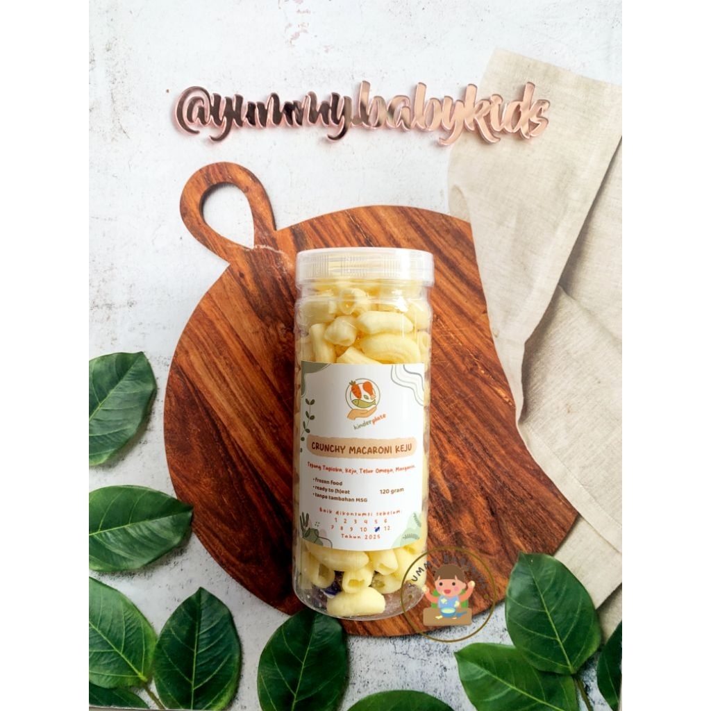 

Crunchy Macaroni Keju - Kinderplate by Macaramelkids