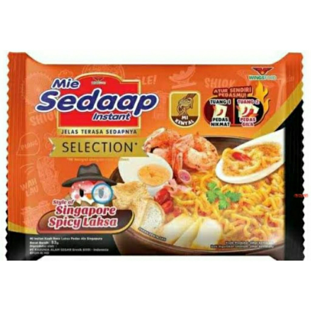 

Sedap Laksa Singapore pack isi 5pcs
