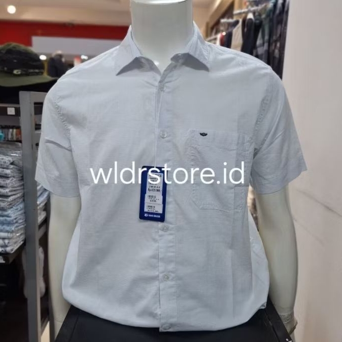 KEMEJA PUTIH PRIA BRAND GIANI GRACIO ORIGINAL REGULAR FIT G71005 001 09