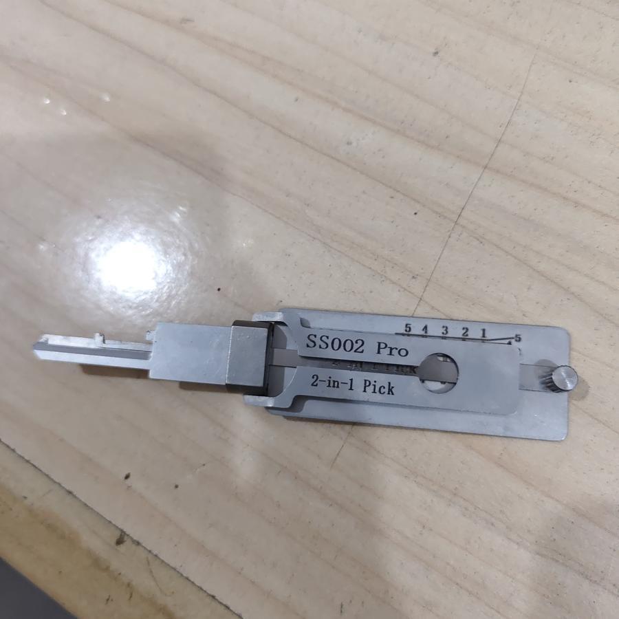 2in1 Lockpick Key Alat Set Kit Pembuka Kunci SS001 SS002 PRo - 001