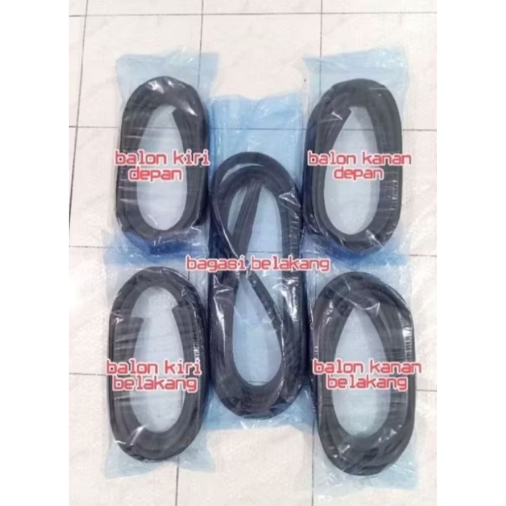 karet balon pintu karet bagasi mobil Toyota Innova reborn