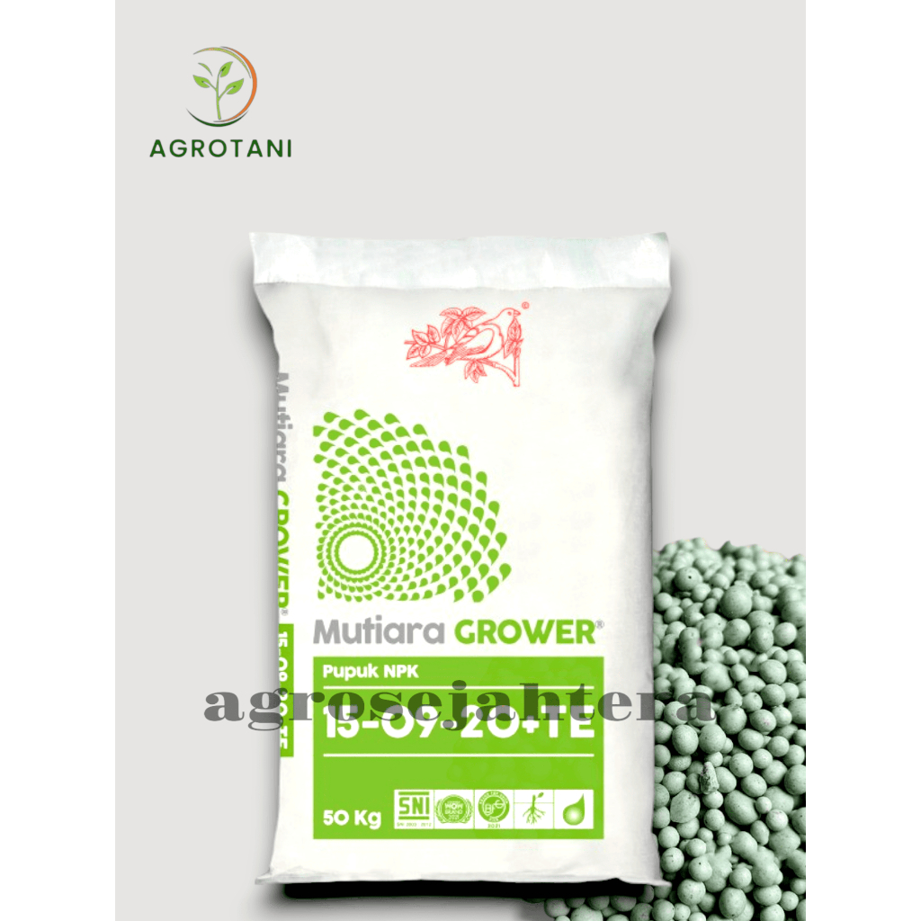 Pupuk NPK Mutiara Grower 50kg Pertumbuhan Cepat