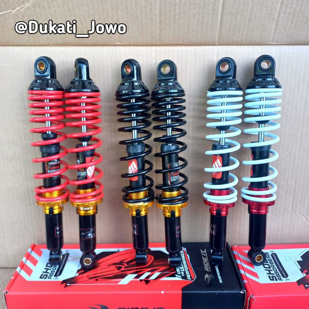 Shock Belakang Ride IT GP Street Line 811 868 Shockbreaker 28 32 34 36 mm Skok Belakang CB GL MP Tig