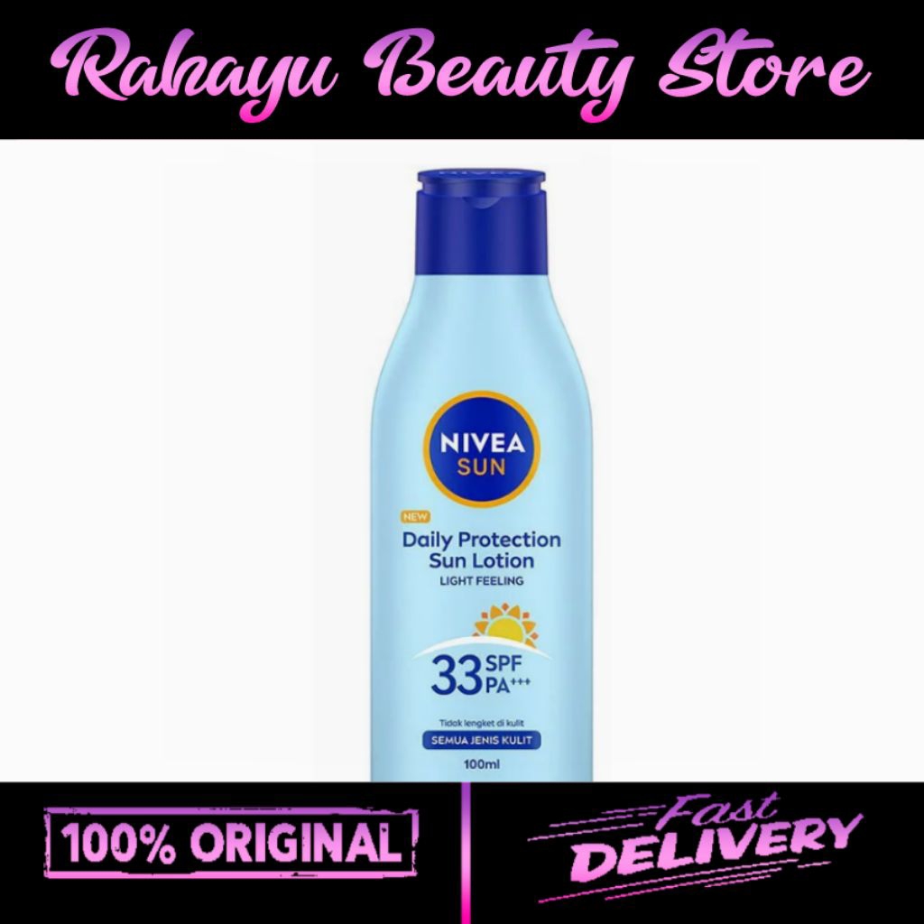 Nivea Sun Daily Protection Sun Lotion SPF 33 PA+++ 100 ml | nivea/lotion/nivea sunblock/nivea sunscr