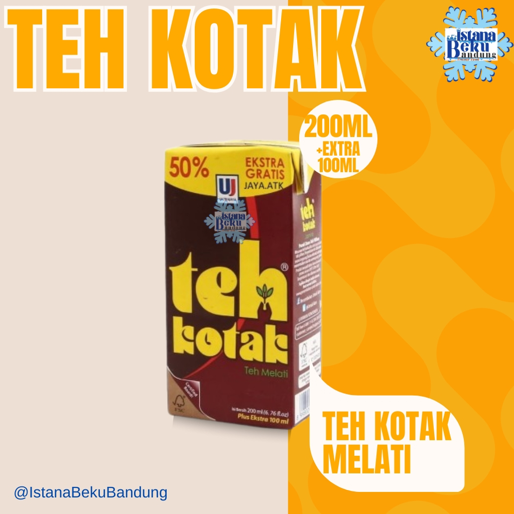

Teh Kotak Melati 200ml + extra 100ml