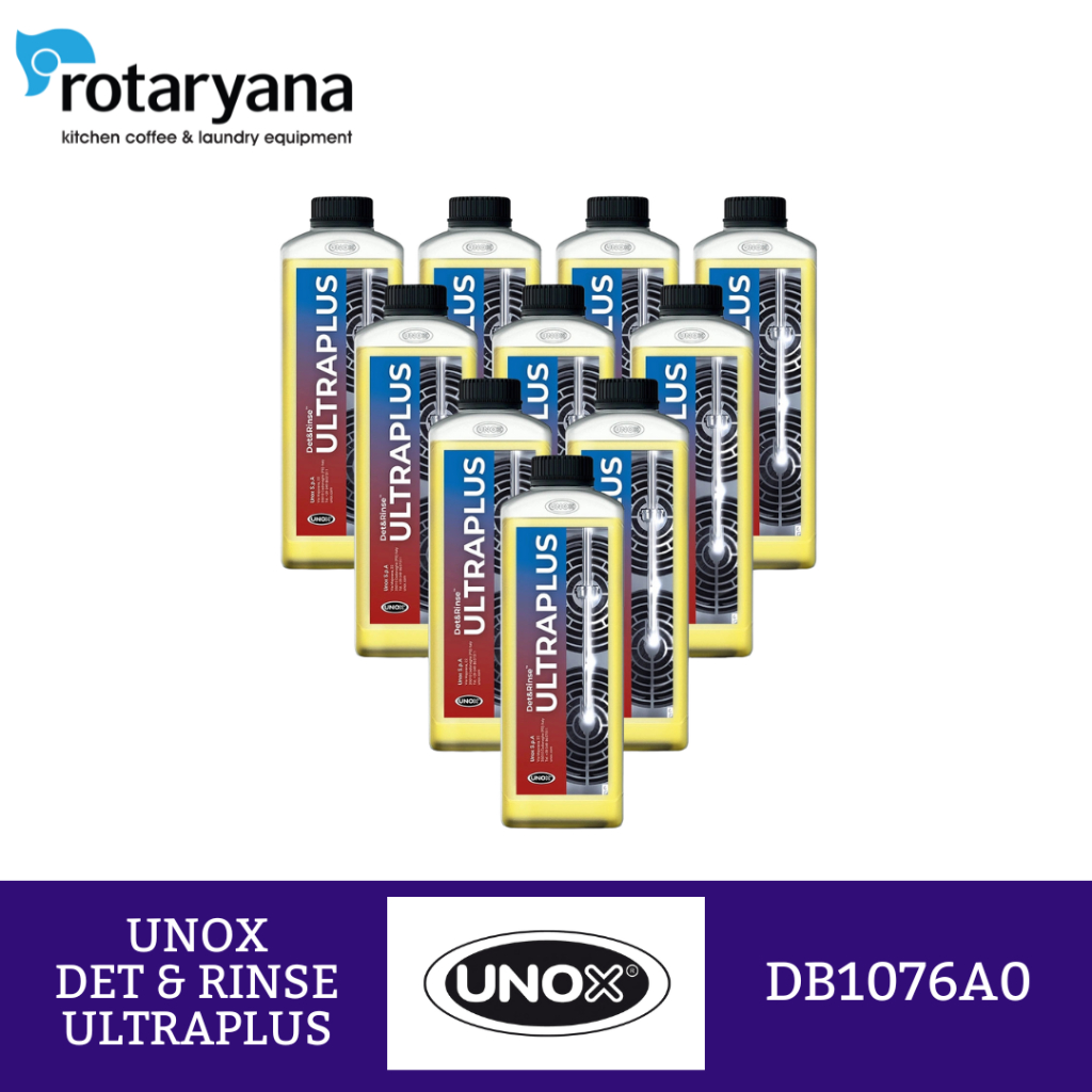 Unox Chemical Bottle Ultraplust Detergent & Rinse Pembersih Oven Unox