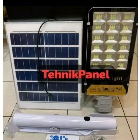 Lampu Jalan 500W Solar Cell Lampu PJU 500 watt solar panel 2 in 1
