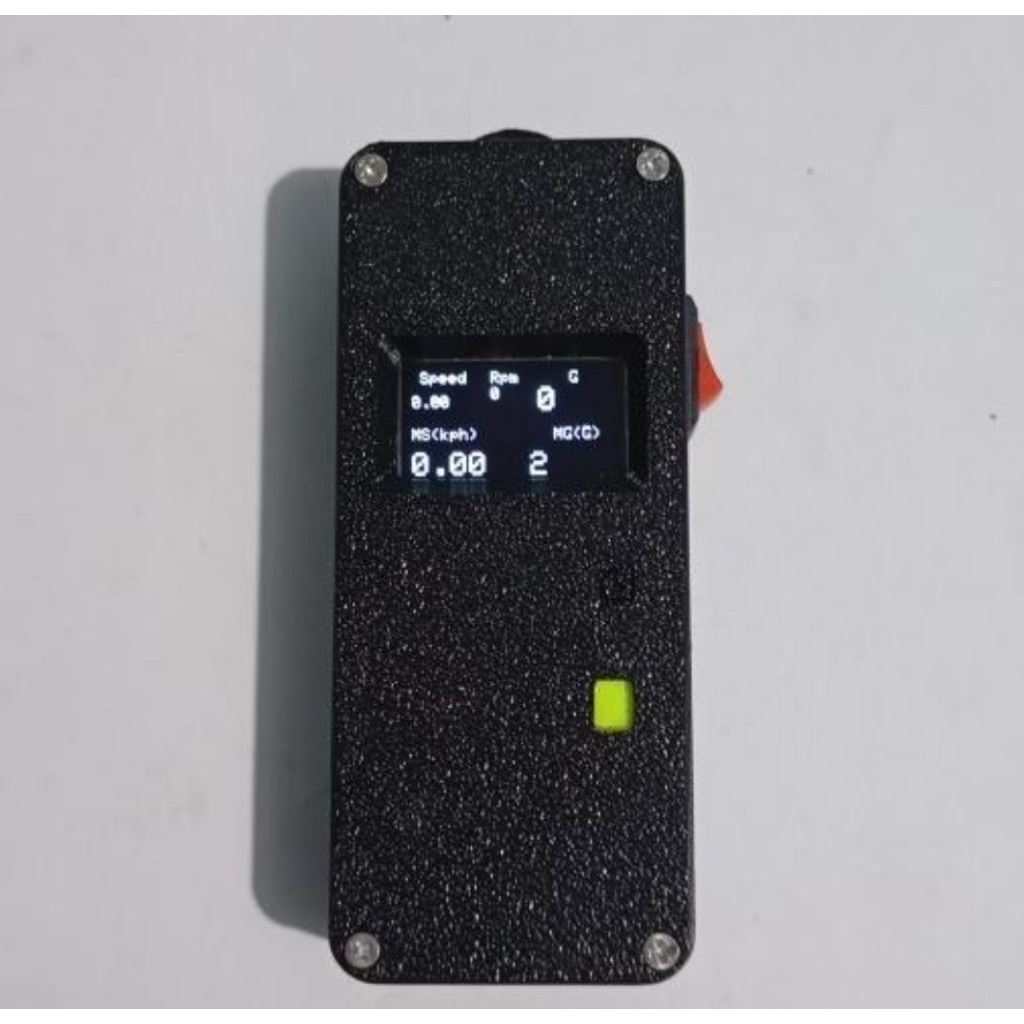 speed checker dan Gauss meter tamiya warna hitam