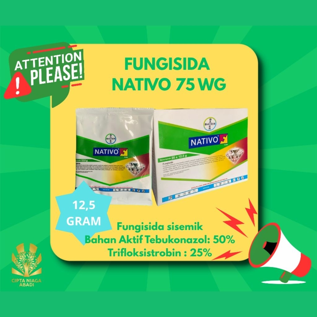 Fungisida sistemik NATIVO 75 WG
