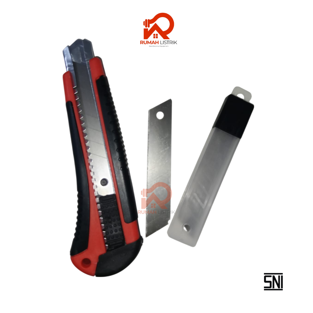 

Cutter Besar/Pisau Cutter / Pisau Cutter 15cm Stainless TOFUDA