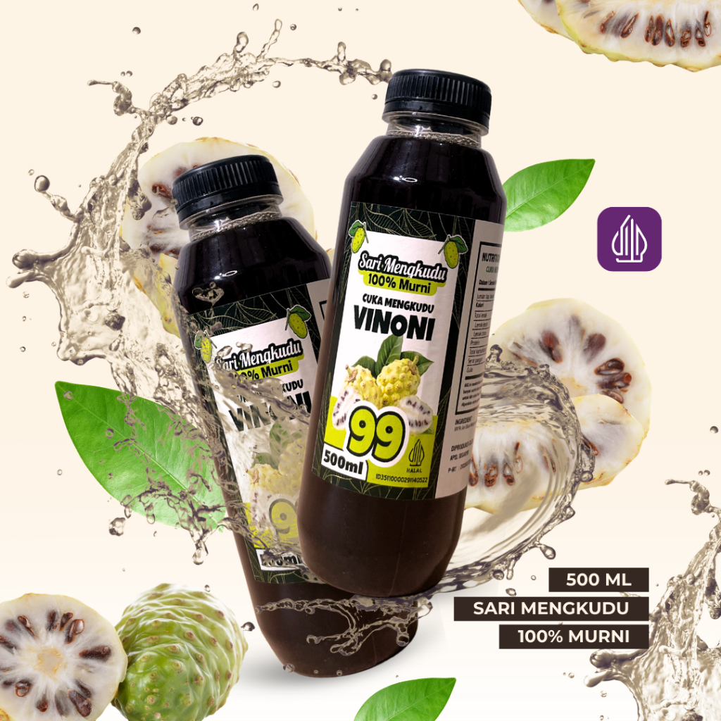 

Sari Mengkudu Asli 100% Original Tanpa Pengawet 500 ml