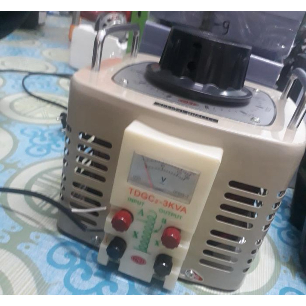 Transformer Slide Regulator OKI TDGC2 3000Va Transformer Slide Regulator OKI TDGC2 3000Va