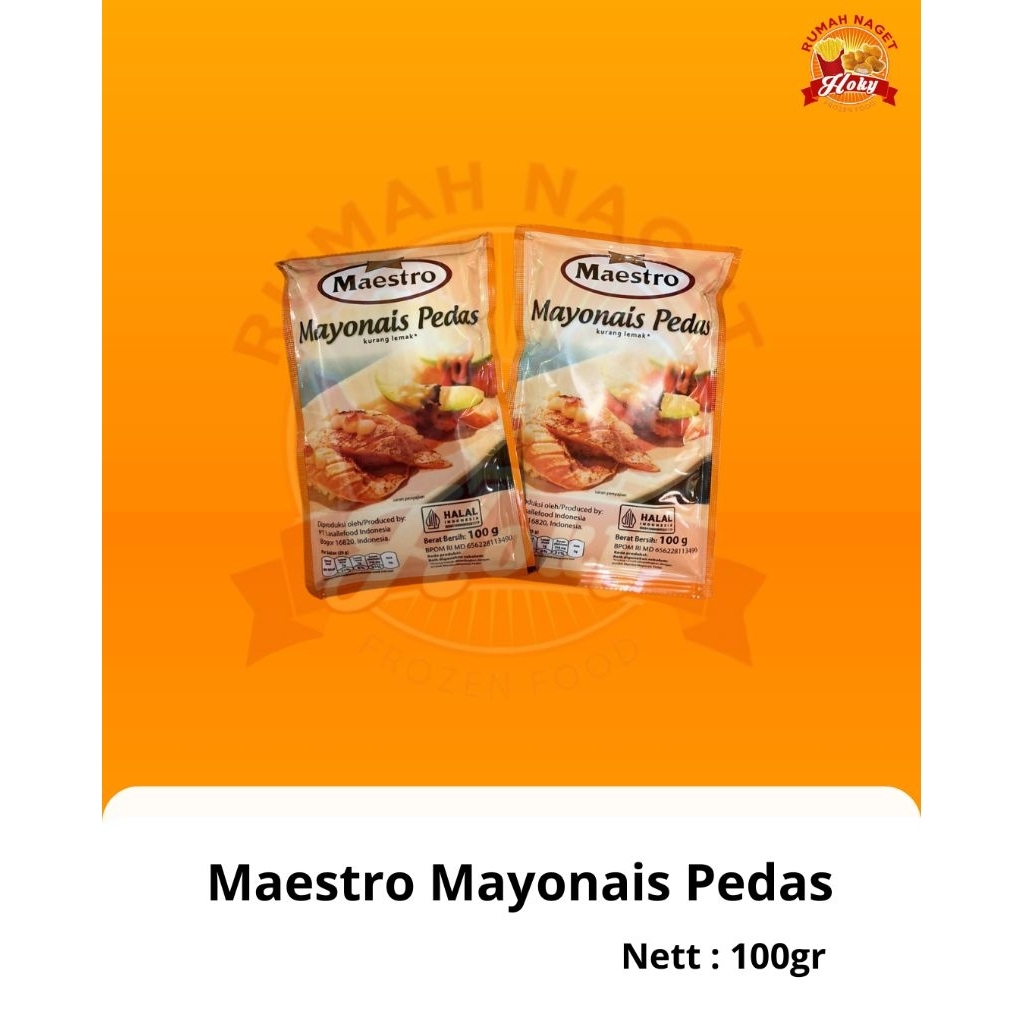 

Maestro Mayo Pedas 100gr