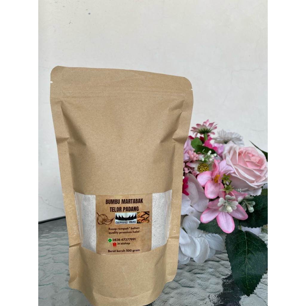 

Bumbu Martabak Telor Padang Premium Rempah Pilihan 500gram