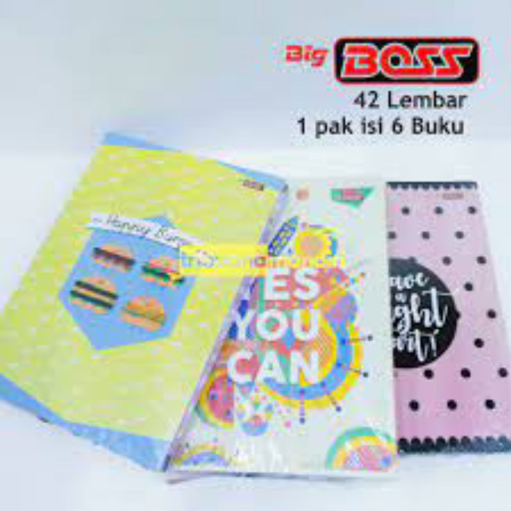 

big bos 42 lembar 6 pcs