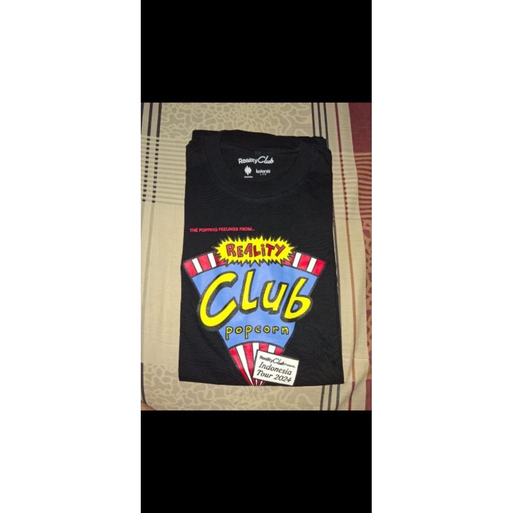 Tshirt REALITY CLUB- POPPIN' FEELINGS Black Reality Club Official Merchandise