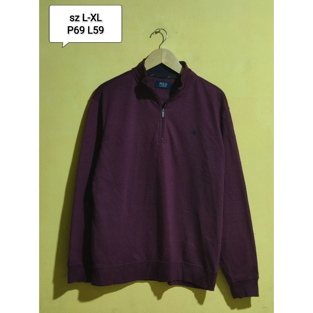 halfzip polo second original ralph lauren