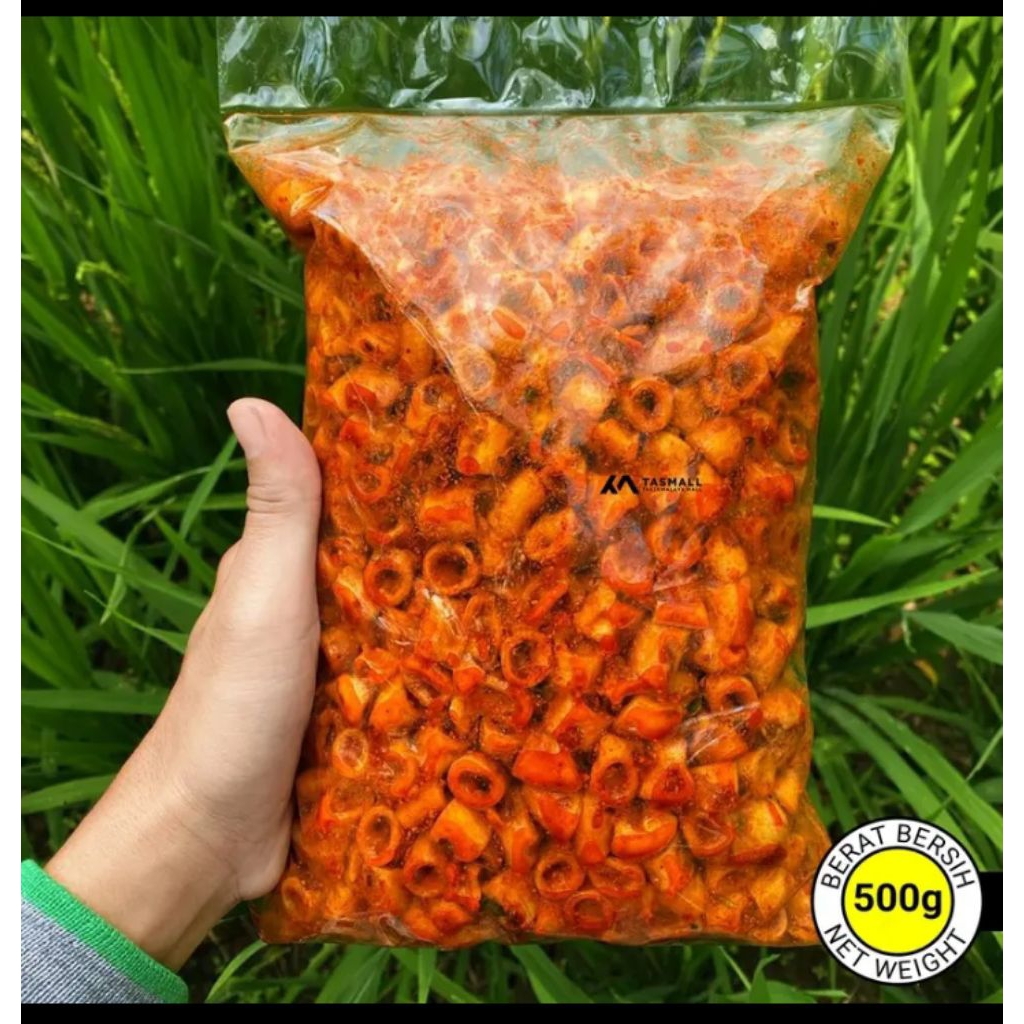 

500G GRAM-SOTONG BUMBU CIKRUH(RENYAH BUMBU MEDOK DAUN JERUK