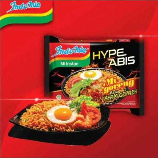 

Mie Indomie Mi Indomi Instan Goreng Rasa Ayam Geprek