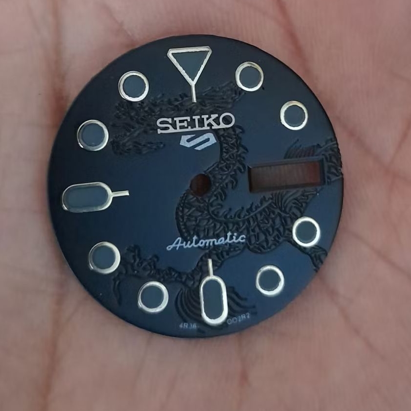 dial seiko dial nh36 dial seiko mod dragon bruce lee dial srpd