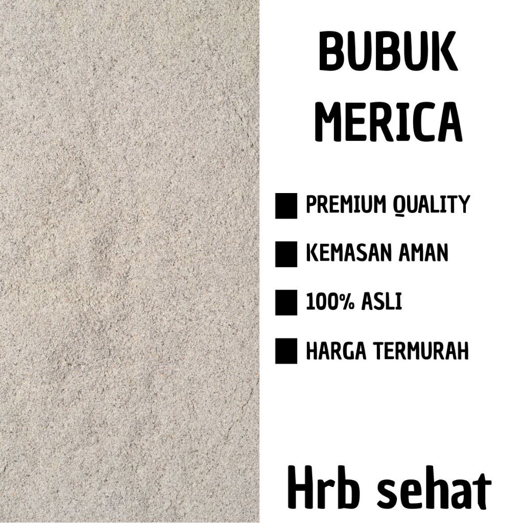 

50 gram merica/lada putih bubuk