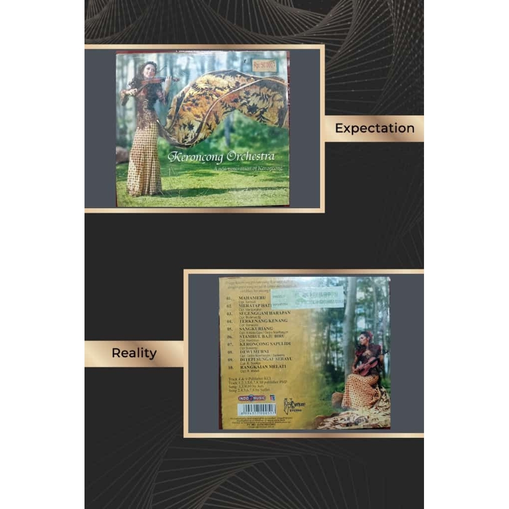 CD audio keroncong orchestra