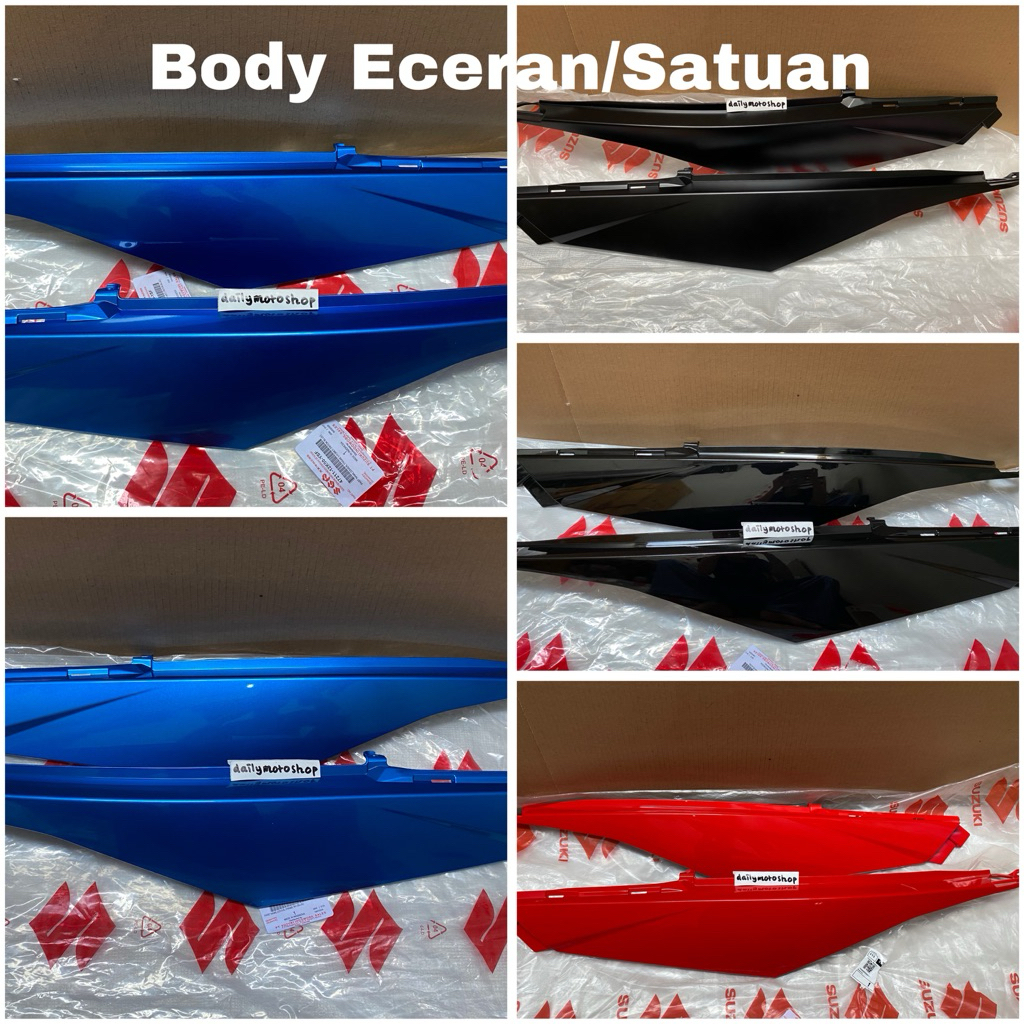 Body Kap Belakang Satria Fu Injeksi Ecer Satuan Kiri Atau Kanan Ori SGP