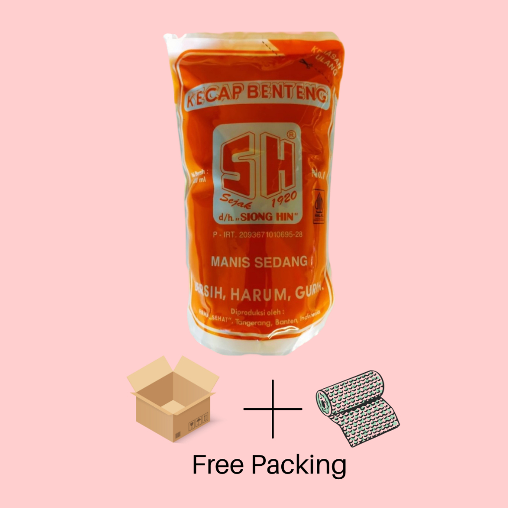 

Kecap Manis SH Benteng Refill / Bantal 620 ML