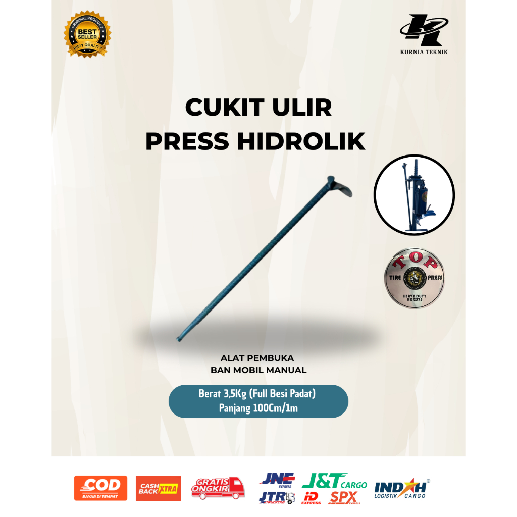 Alat cukilan/Cukit Press Hidrolik pembuka ban Mobil