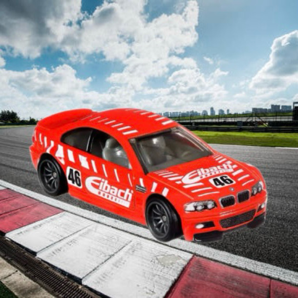 Hot Wheels Premium BMW M3 E46 Eibach Team Transport | LOOSE
