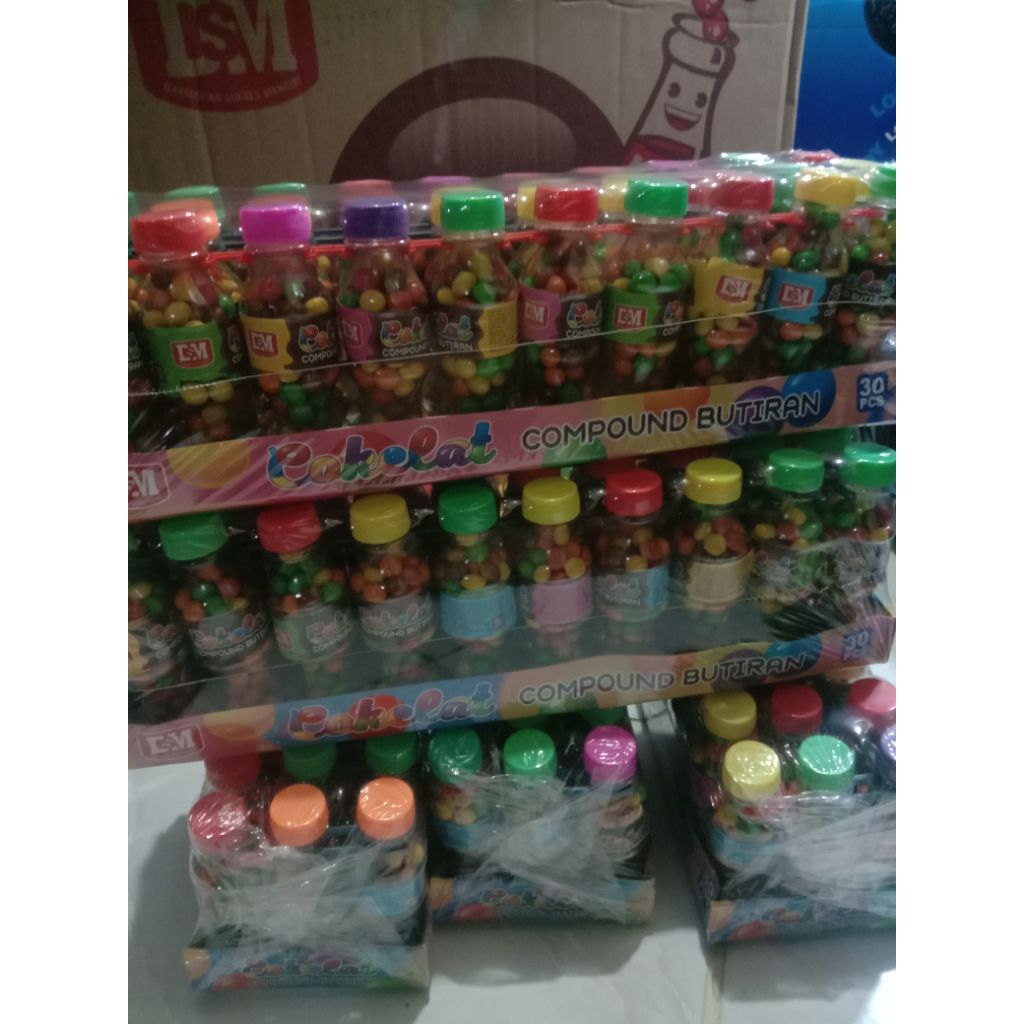 

PERMEN CHOCO DSM BOTTLE COLA ISI 30 PCS