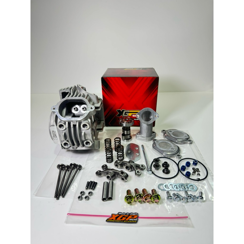 kop head cylinder klep 4 grand XGP porting CNC PNP C Series win grand supra prima supra x revo lama 