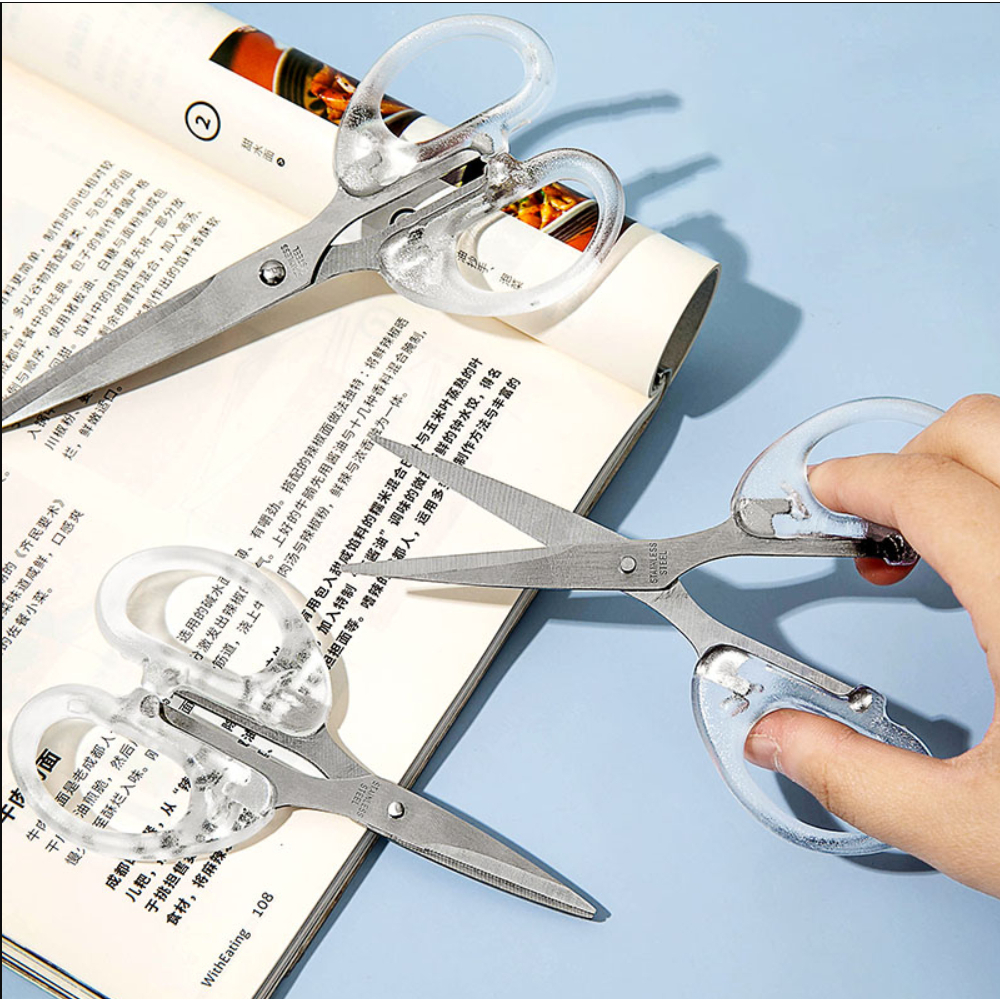 

Gunting Kertas Transparan Gunting Kertas Aesthetic Transparan Scissors Scrapbook Use