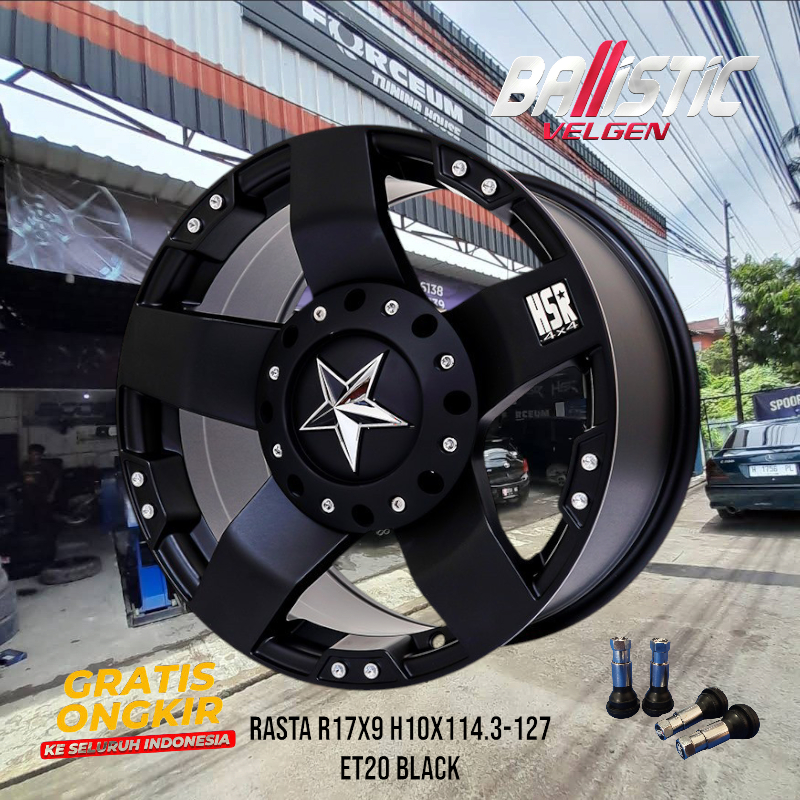 VELG MOBIL OFFROAD RING 17 BUAT TERIOS RUSH XPANDER OUTLANDER INNOVA SAHARA DODGE HSR RASTA R17X9