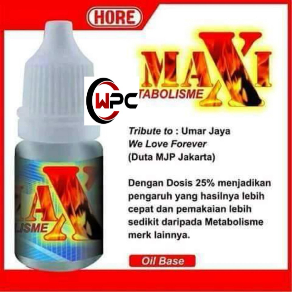 MAXI METABOLISME 25% 3ml multivitamin dan vitamin penggacor burung