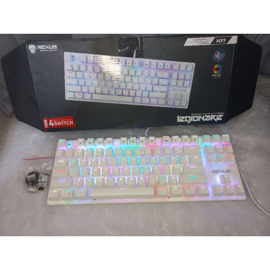 Keyboard Rexus MX9 RGB Red Switch