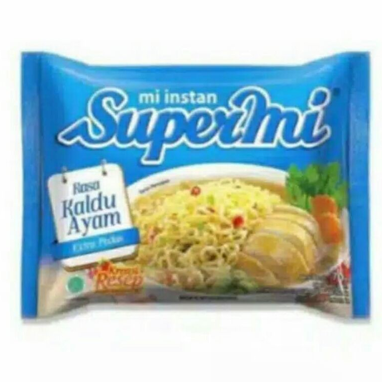 

SUPERMI 70 gr 1 BUNGKUS MIE INSTANT