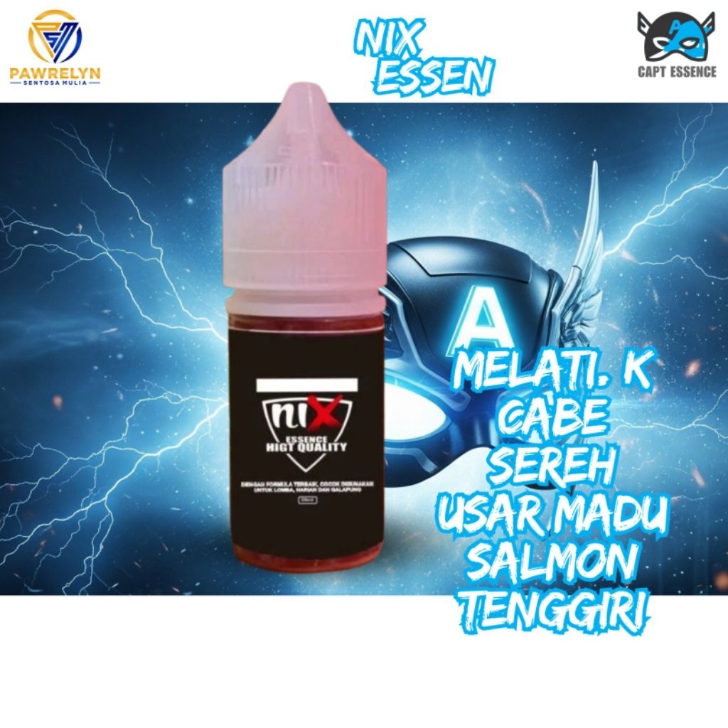 CAPT Premium - Essen Cabe Melati Sereh Usar Salmon Tenggiri/Nix Essen Lomba Harian